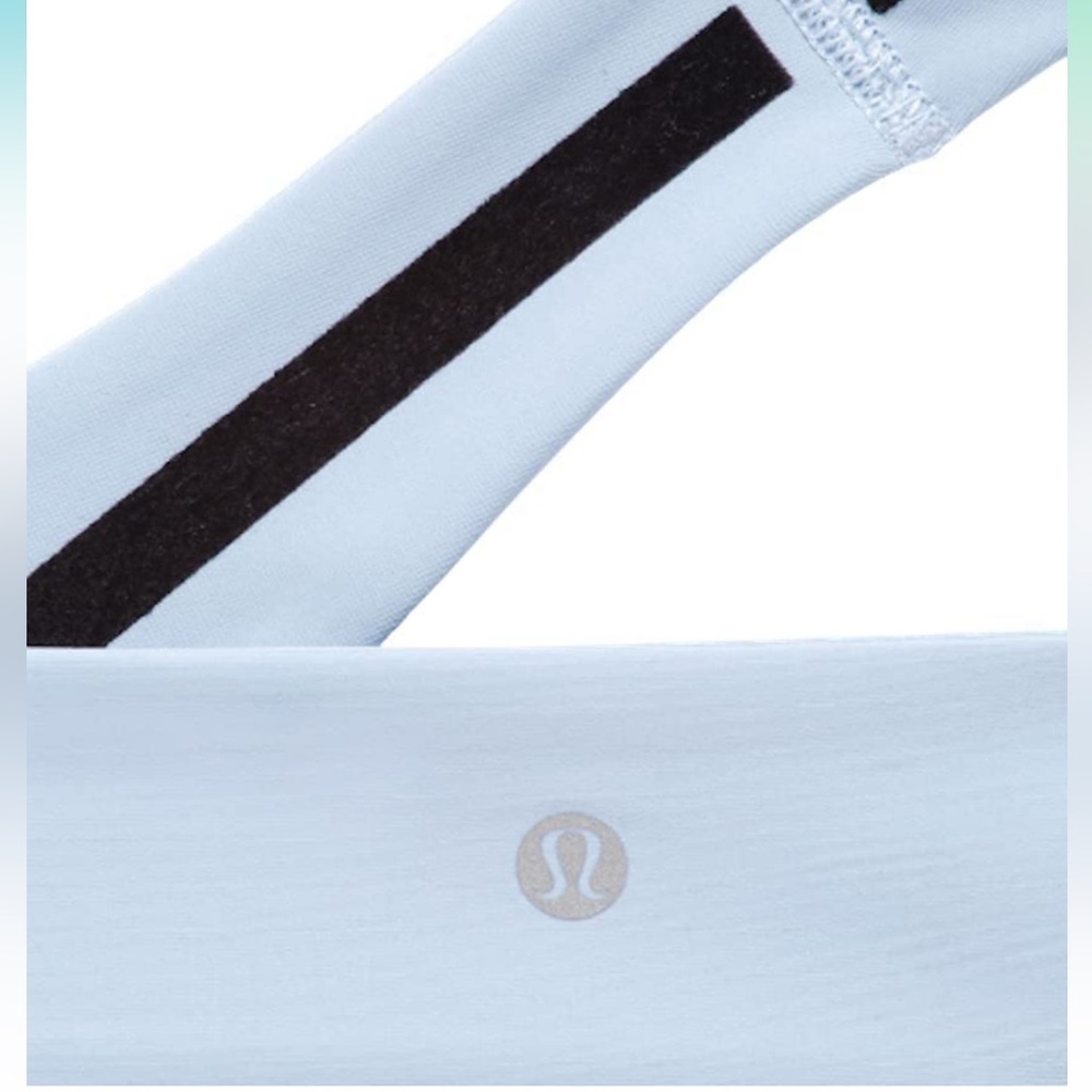🔥SALE!! 🍋3 Lululemon fly away tamer head band blue and Blk only! No white - Picture 3 of 14